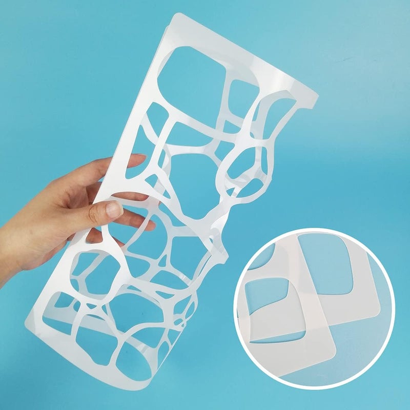 CODOHI Stone Stencils, 2 Pcs Sharp Stone Stencils for Painting on Wood Wall Floor Tile Canvas, Reusable Plastic Template for DIY Home Decor 12" x 12" - Image 3